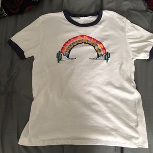 Kacey Musgraves Rainbow Ringer Shirt